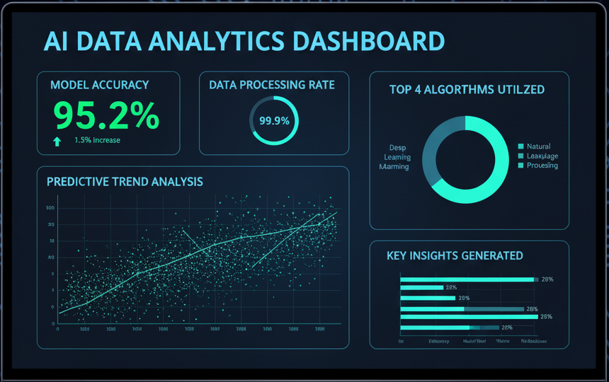 AI數據分析儀表板